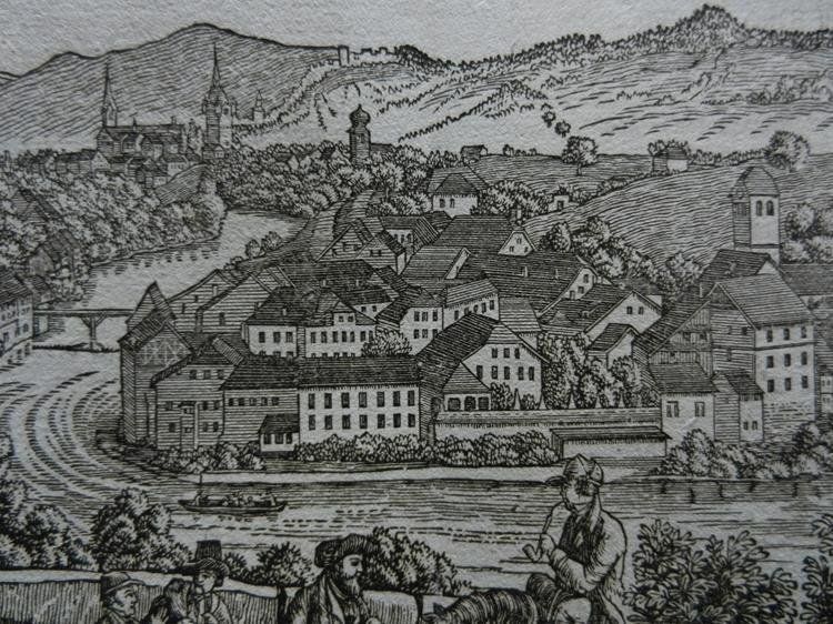 Gravures: Baden Holzschnitt selten – D'occasion à Risch par Rischli15 8