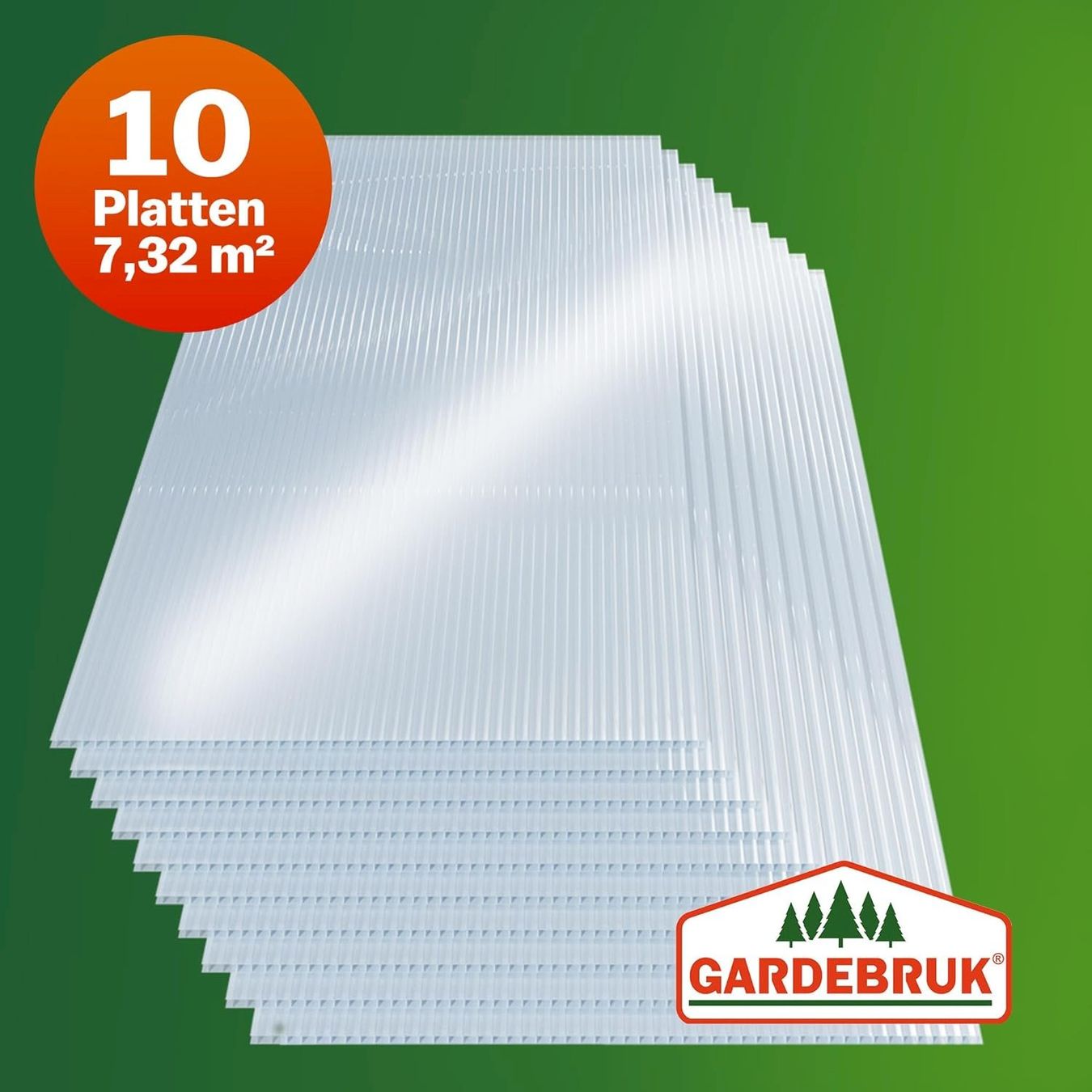 Gartenhäuser & Gewächshäuser: 10x Polycarbonat Hohlkammerplatten – Neu und originalverpackt aus Bottighofen von zaap 7