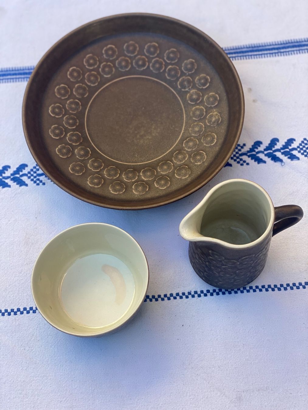 Set di piatti: Set "Umbra" Modell, J. H. Quistgaard, Bing & Grøndahl – Usato da Solothurn venduto da BORGHAGEN 9