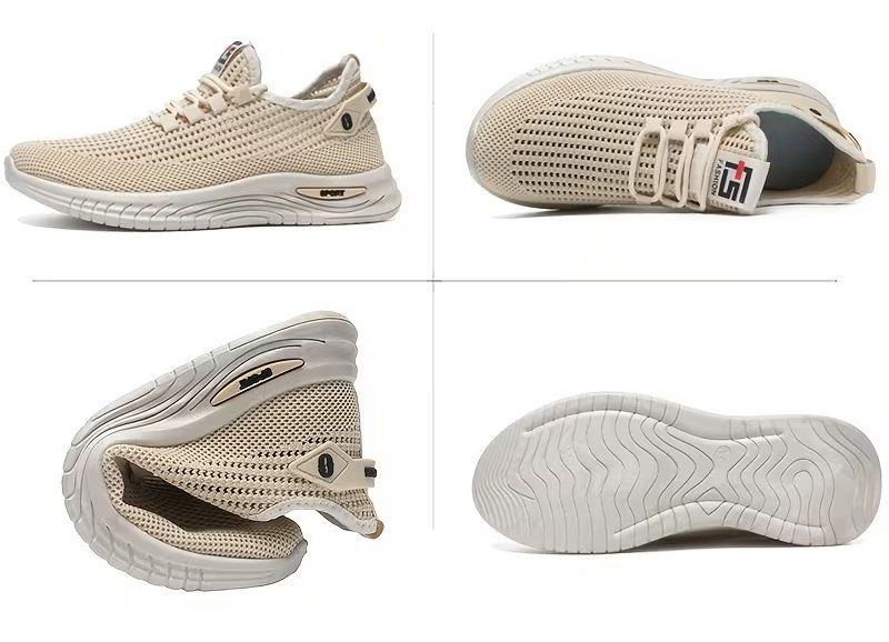 Scarpe da uomo: Herren Leichte Atmungsaktive Sneaker – Nuovo (secondo la descrizione) da Nidau venduto da EXP40 2
