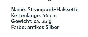 Ciondoli: Steampunk Herz Massiv – Nuovo e nell'imballaggio originale da Walenstadt venduto da SchnaeppchenRabe 1