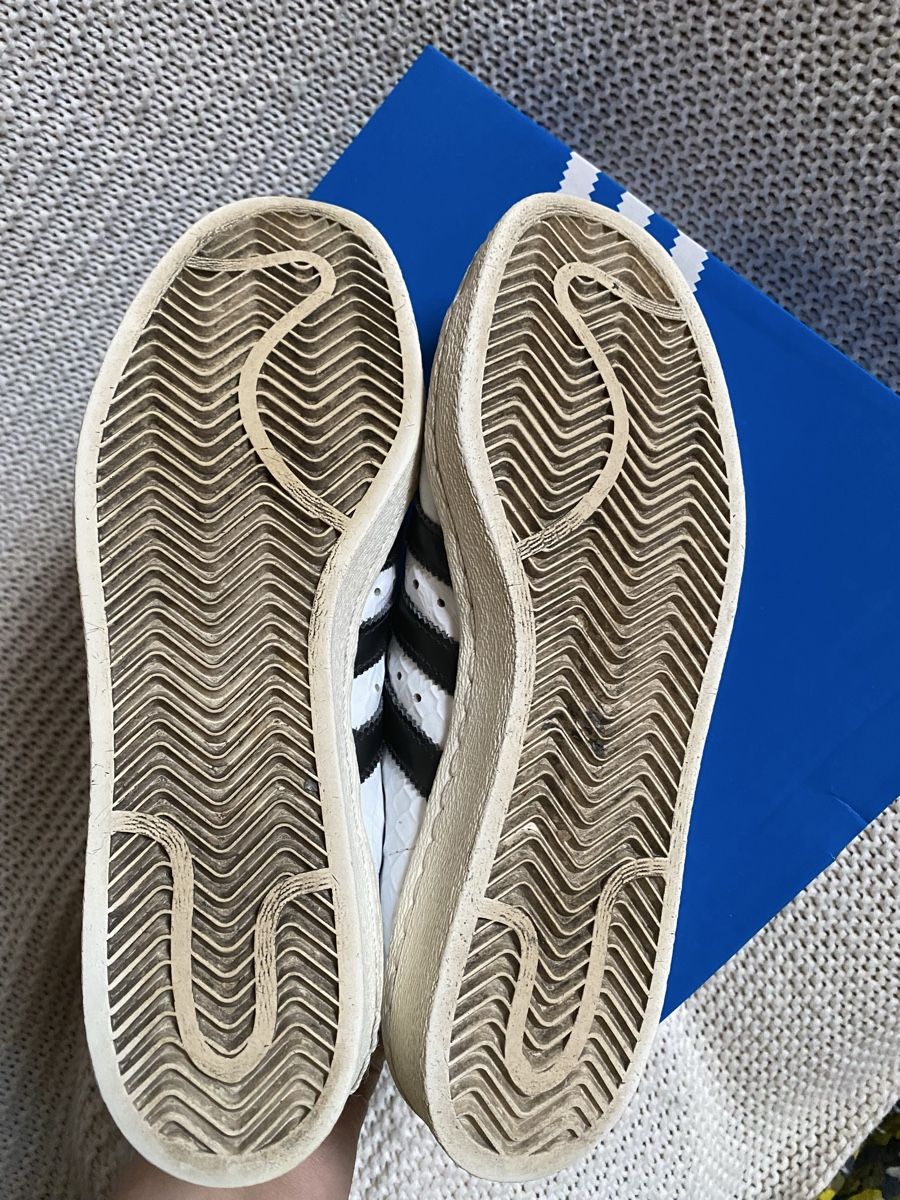 Adidas Scarpe da uomo: Adidas Superstar cuir by HYKE 42 – Usato da Geneve venduto da Monthoux13 6