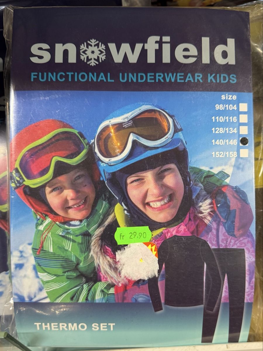 Lotti & Set di vestiti: Snowfield Thermo-Set Kinder (4Sets)NEU & OVP – Nuovo e nell'imballaggio originale da Interlaken venduto da Skandalpreis