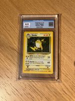 Pokemon Base Raichu Holo 1999 EGS 8.5