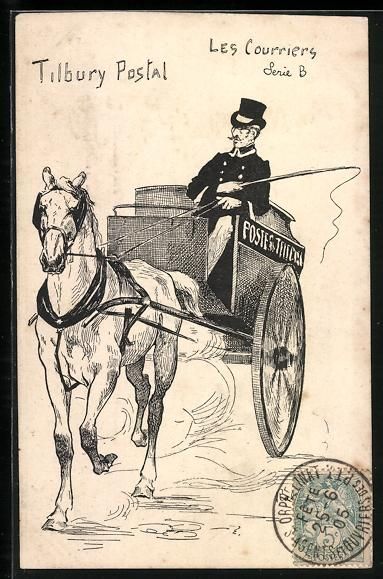 Cartes postales: Tilbury, Les Courriers, Tilbury Postal – D'occasion à Berlin par bartko-reher