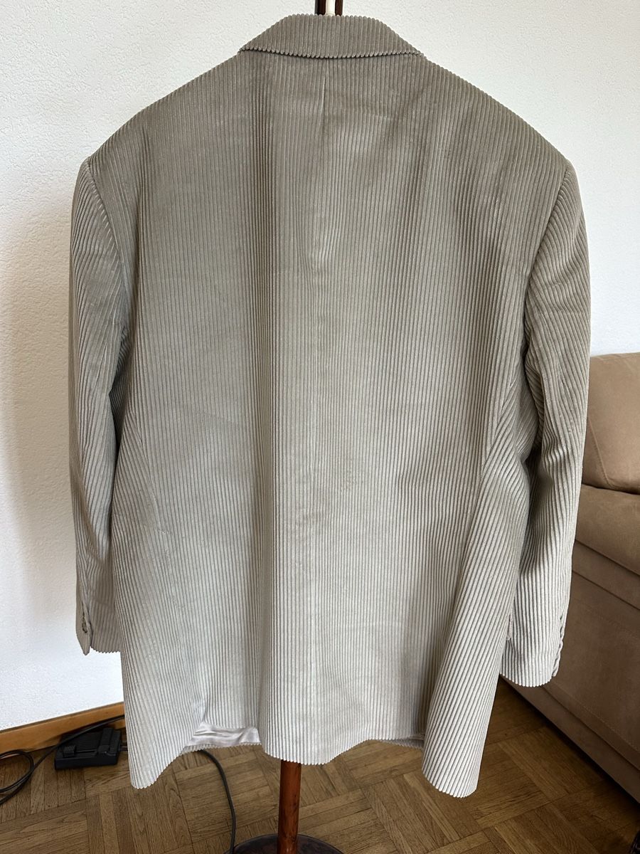 Completi: Completo uomo  in velluto a coste, beige chiaro – Usato da Cureglia venduto da myr_9v25 1
