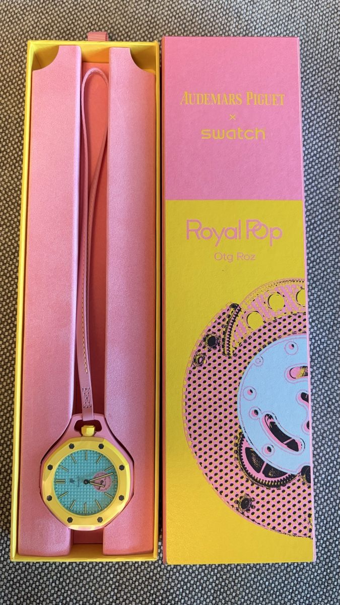 Swatch Uhren: Swatch x AP Royal Pop-  Otg Roz – Neu (gemäss Beschreibung) aus Riehen von nic_v5wc 1