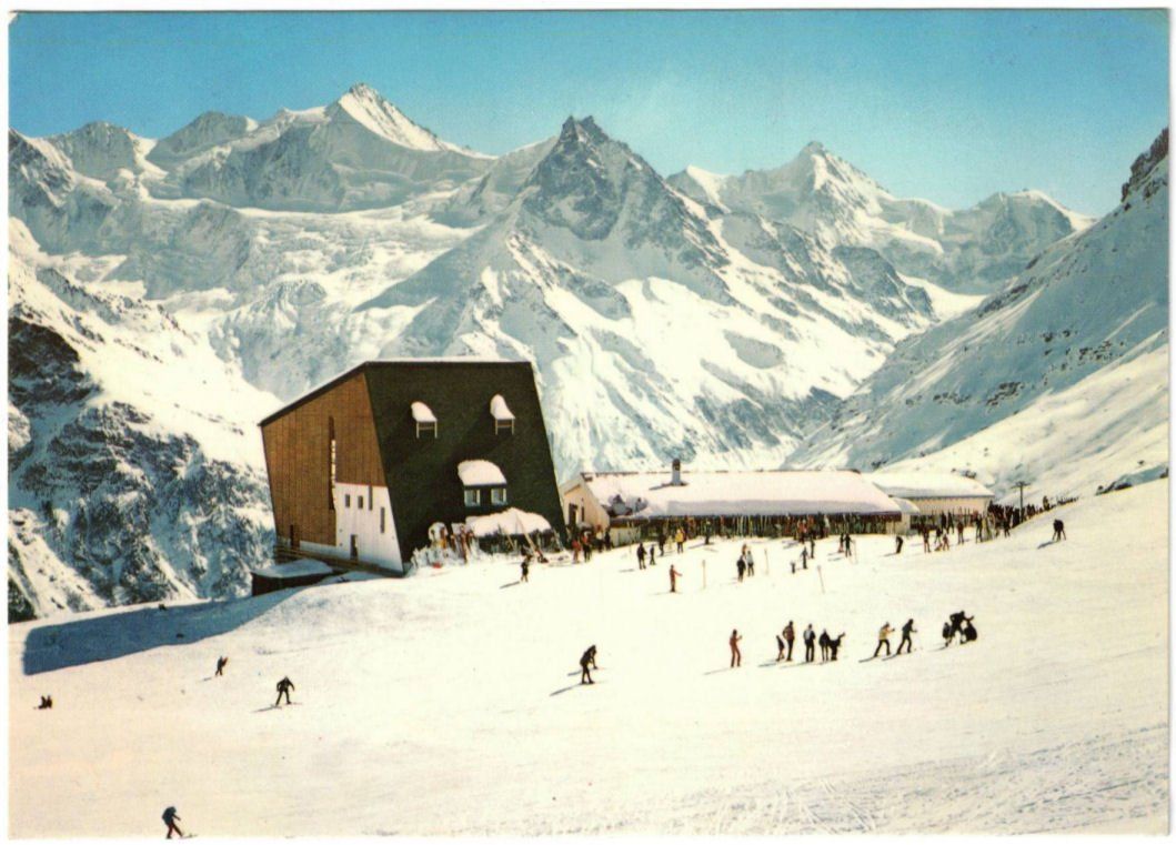 Cartoline postali: Zinal - Luftseilbahn Sorebois – Usato da Binningen venduto da Mountainrider