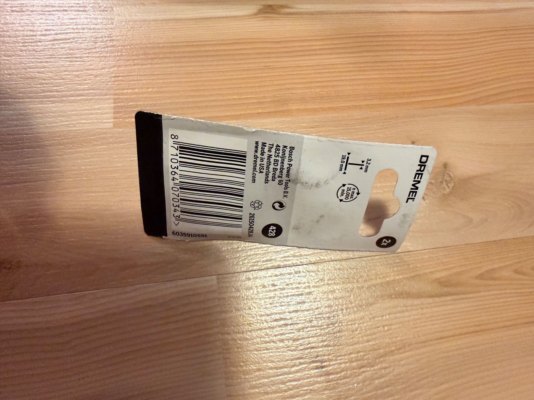 Dremel Tutti gli attrezzi: Dremel 428 Drahtbürste 19mm – Usato da Amriswil venduto da Trivet 1