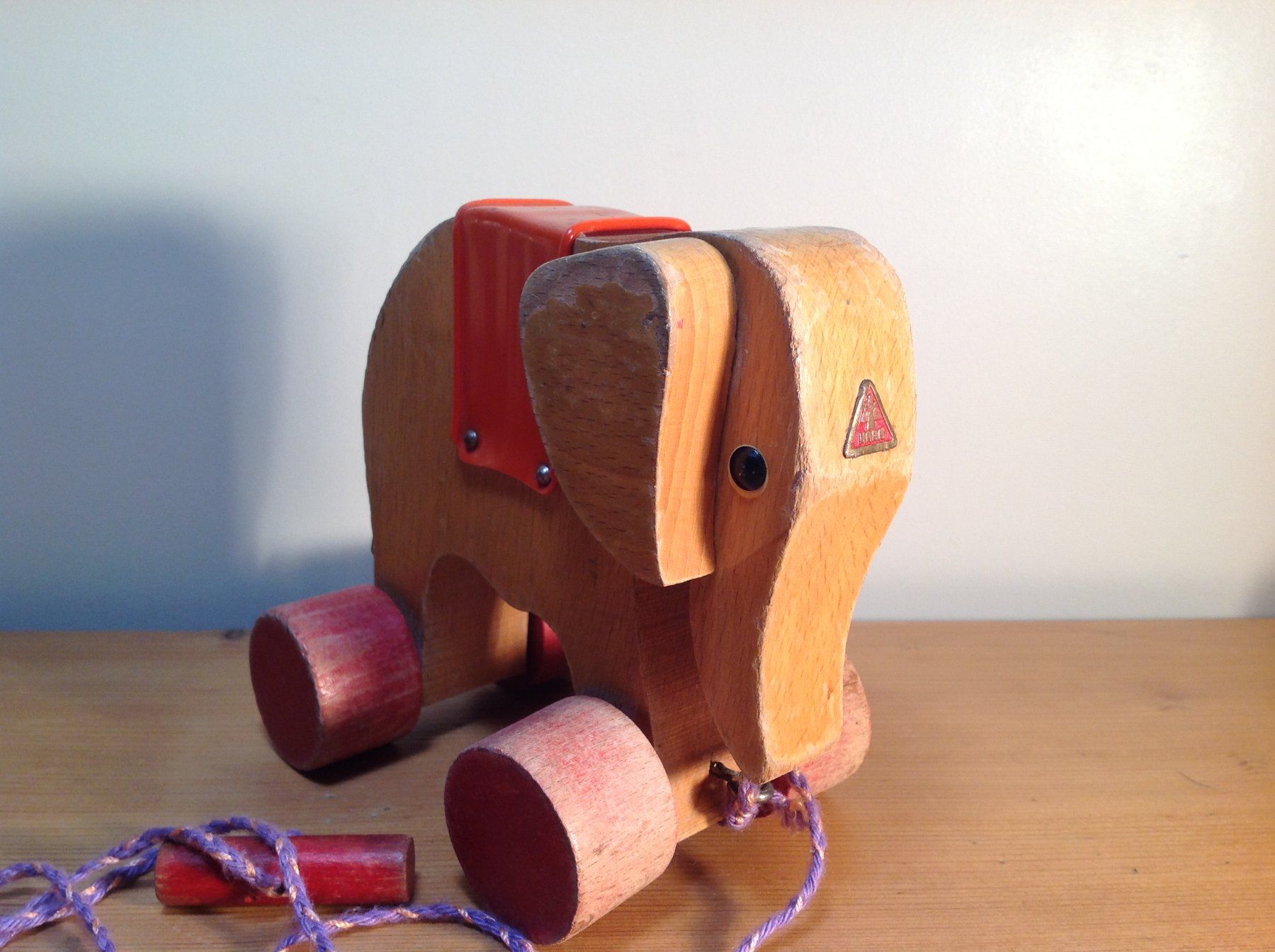 Haba Spielzeuge: pull toy - elephant  / elefant HABA – Gebraucht aus Vuiteboeuf von broticaire 1