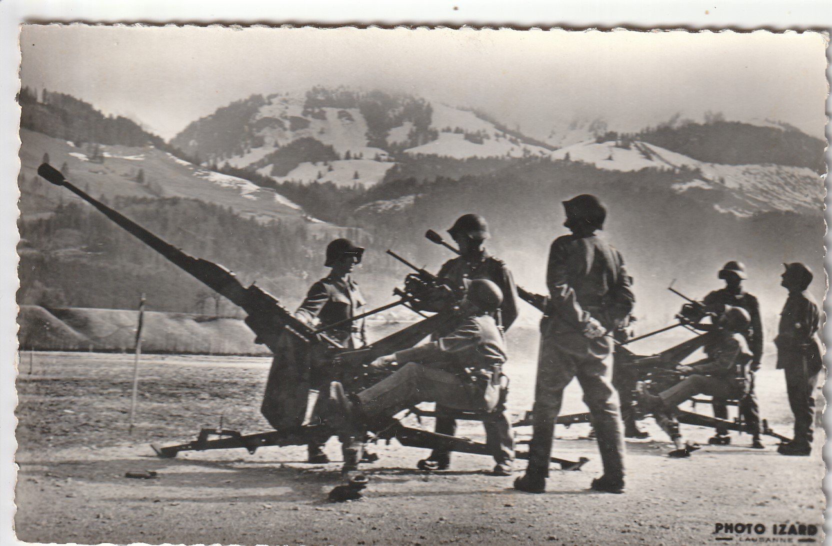 Cartoline postali: Schweizer-Militär - D.C.A. 20mm – Usato da uttwil venduto da Koehlerfred