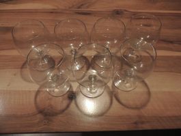 Grossen Rotwein Gläser