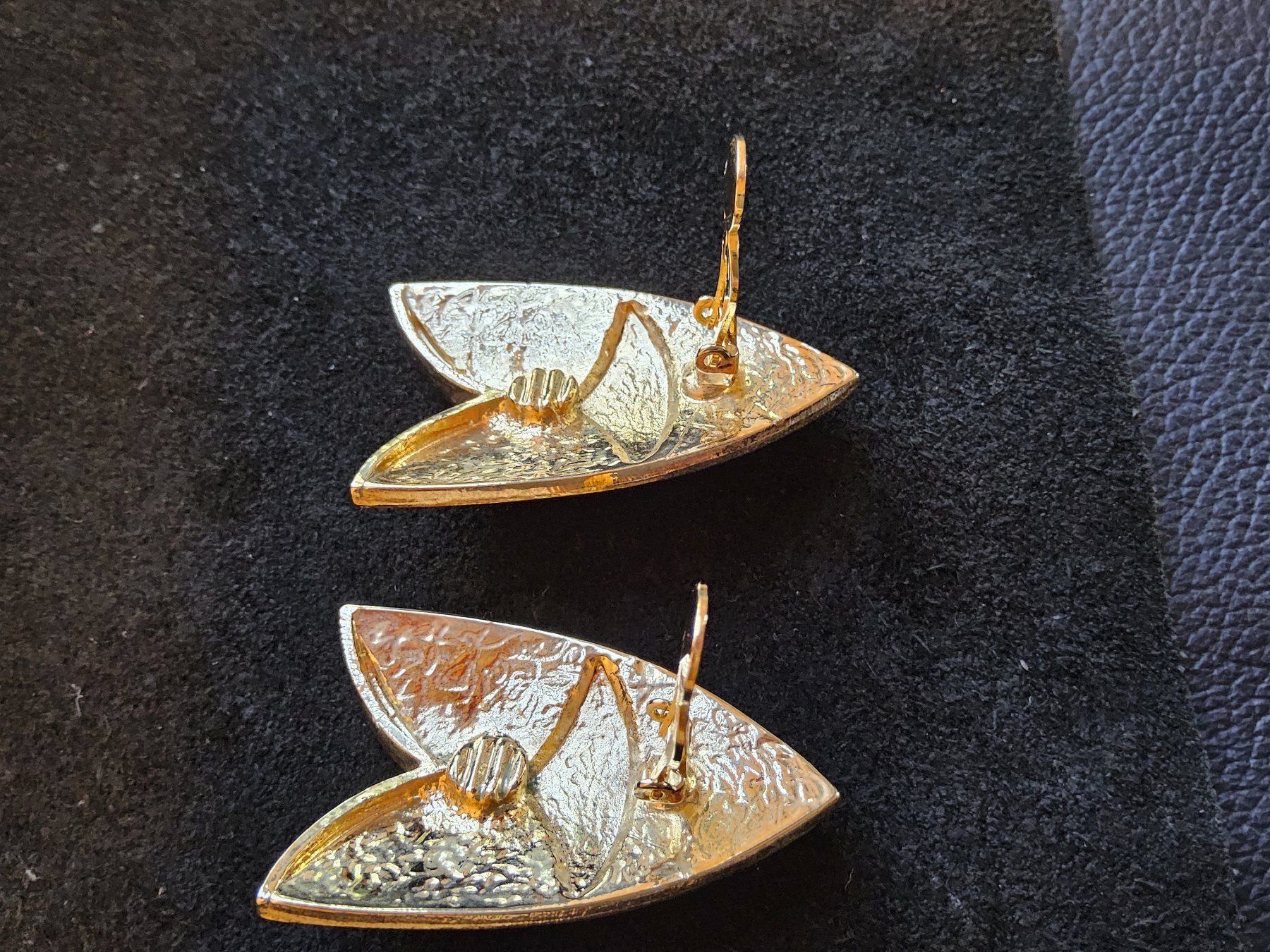 Ohrringe & -stecker: Vintage silbrige Masken Ohrclips – Gebraucht aus Zürich von sanwit 7
