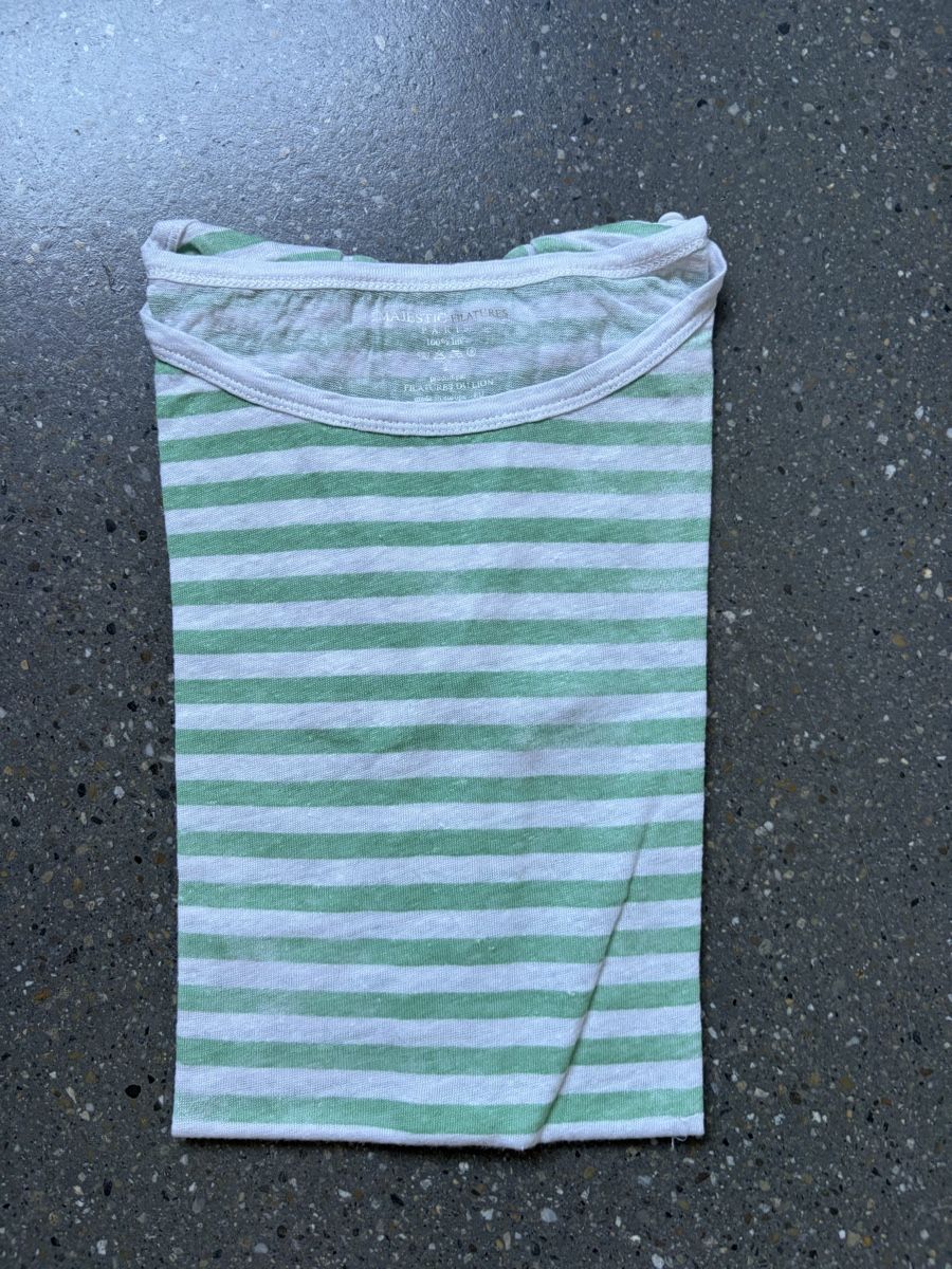 T-shirt: T-shirt en lin Majestic Filatures – Usato da Mont-sur-Lausanne venduto da lacasta