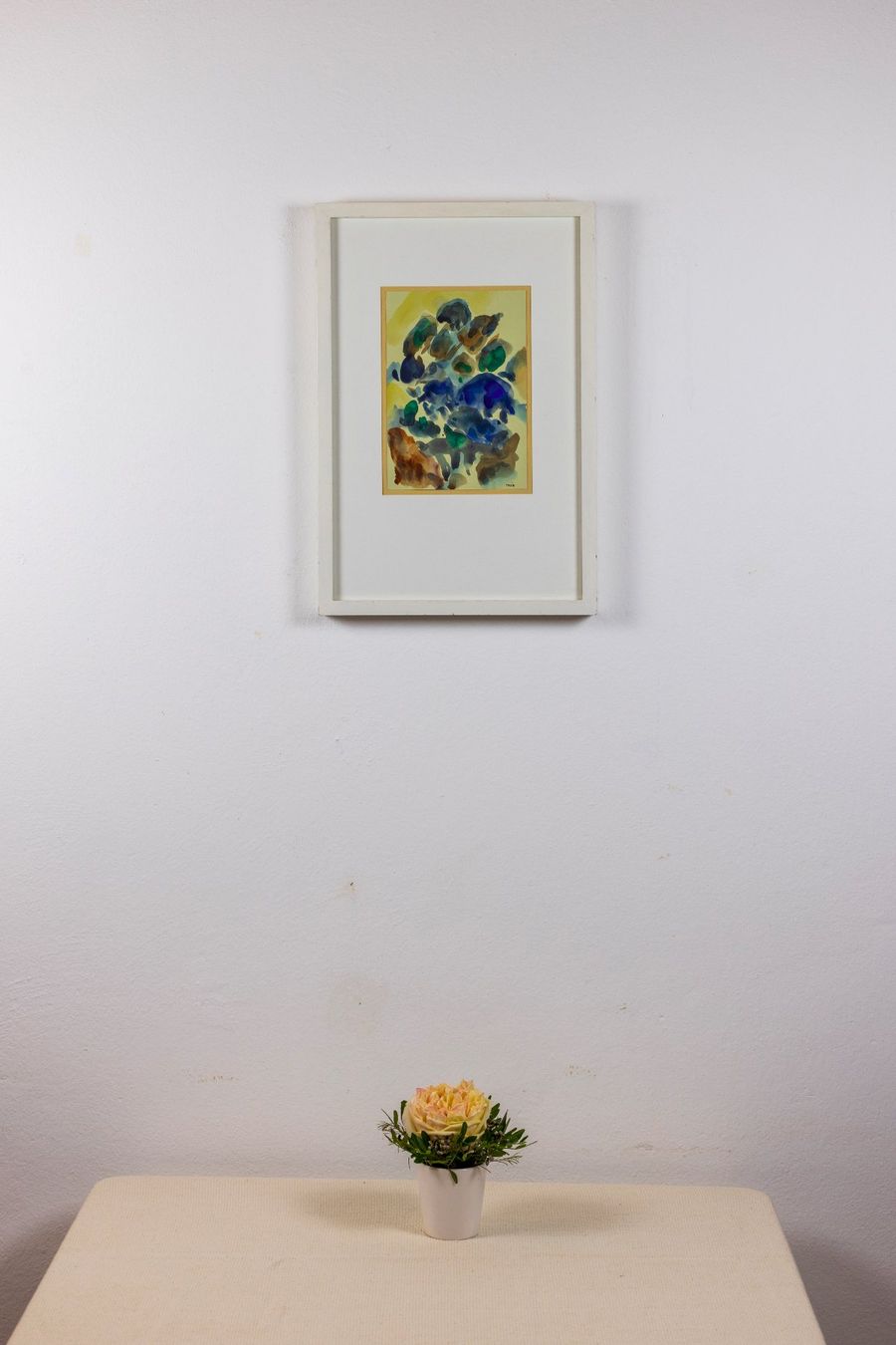 Gemälde: Charles Trüb, Aquarell – Gebraucht aus Masein von pratus