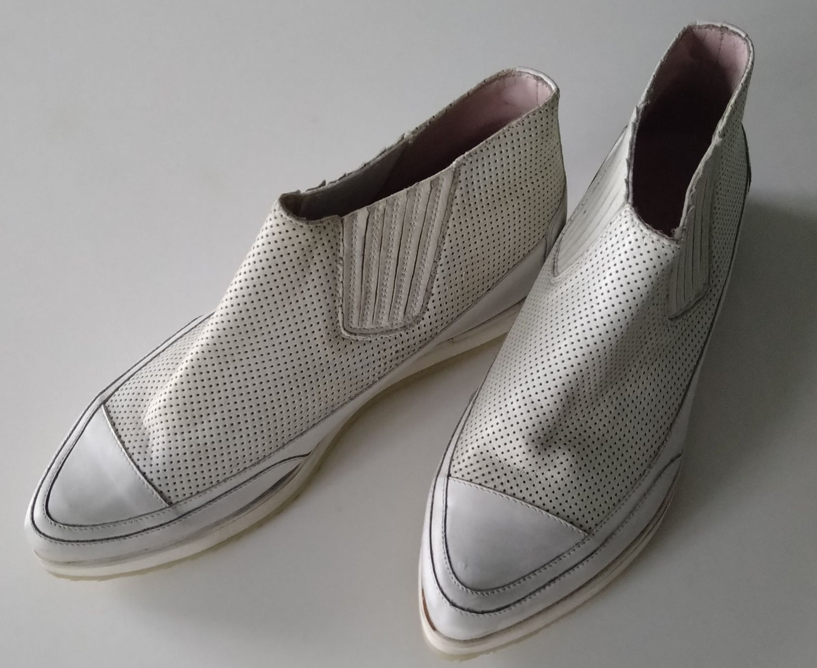 Cooper Scarpe da donna: Weisse Boots, CANDICE COOPER, neu, Gr. 40 – Nuovo (secondo la descrizione) da Degersheim venduto da 191maschina46