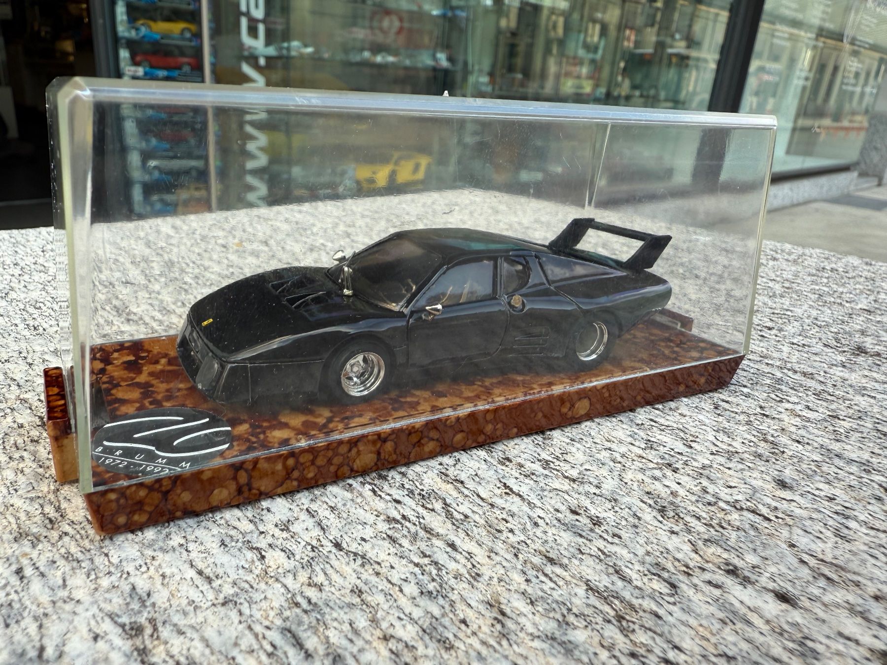 Brumm Modellautos: Brumm 1:43 Ferrari black 512BB Street – Gebraucht aus Chiasso von Carrara-Modellismo 3