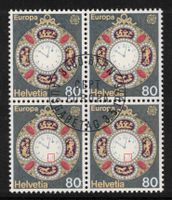 1976 Europamarke Nr.577.Pf, 2 x Abart "Roter Punkt bei 5"