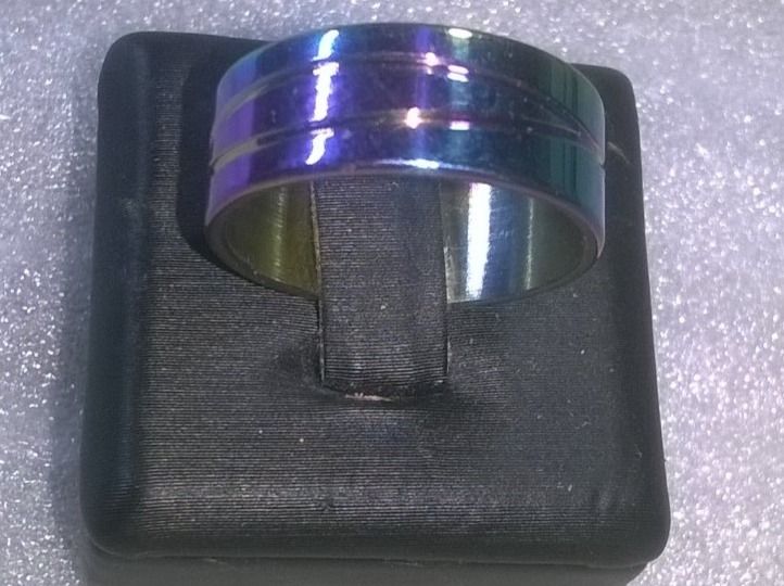 Bagues: ring edelsthal,,regenbogen farbe,,,glanzig – Neuf (Voir description) à Basel par bijoutrie_4