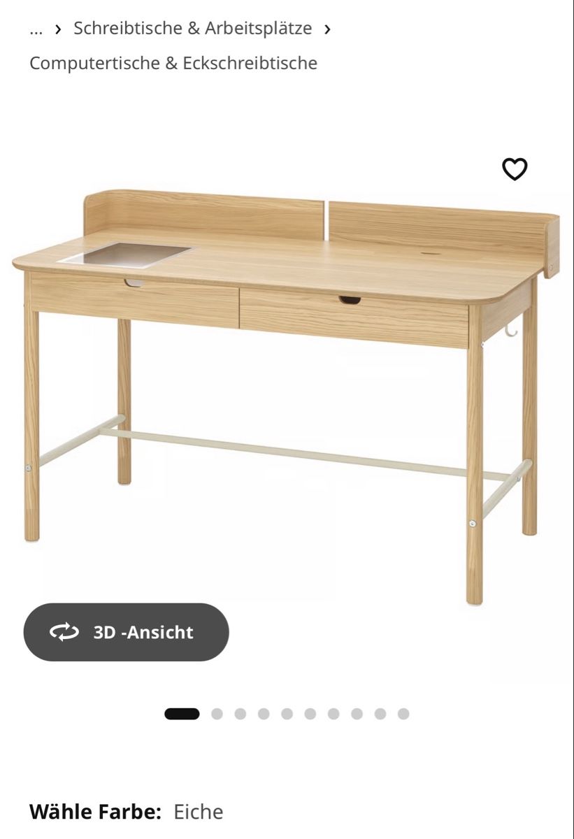 Ikea Bureaux: Schreibtisch Eiche – Neuf (Voir description) à Zürich par jurx