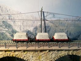 Swisstoys Spur N 3x Güterwagen SBB