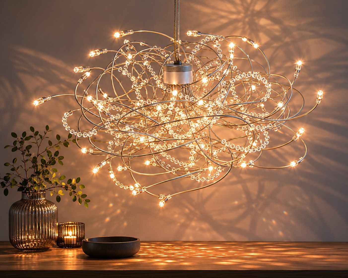 Lampadari & plafoniere: Wunderschöne Designer-Hängelampe / Lichtobjekt – Usato da Grosshöchstetten venduto da Lerch2