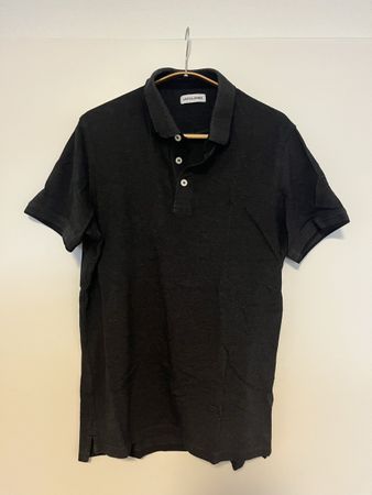 Jack&Jones Poloshirt Schwarz Herren Gr. L