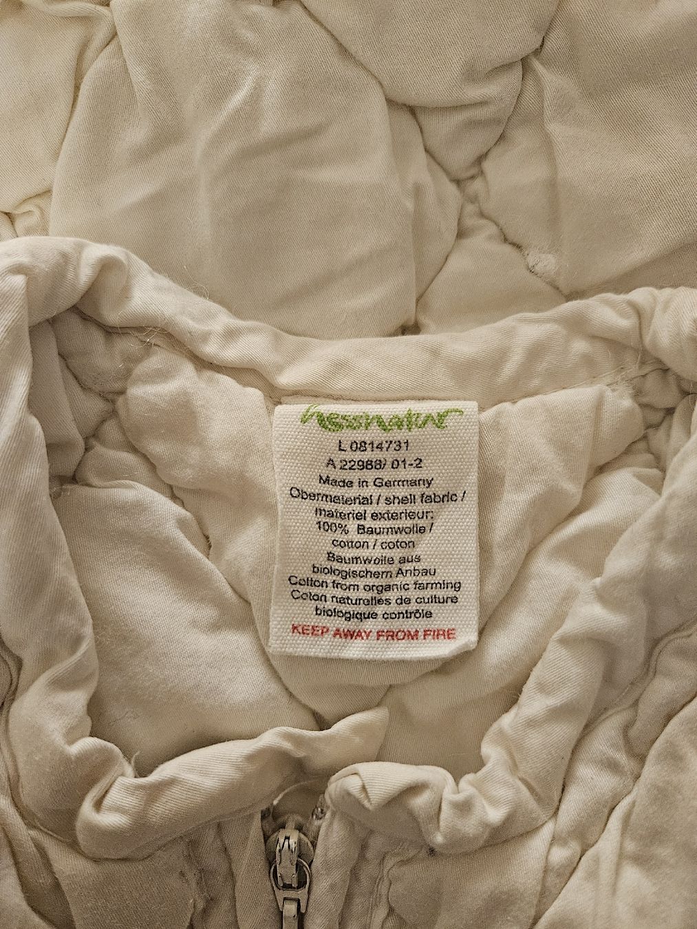 Sacchi a pelo: Hessnatur Schlafsack – Nuovo (secondo la descrizione) da Bern venduto da Najarasarah 1