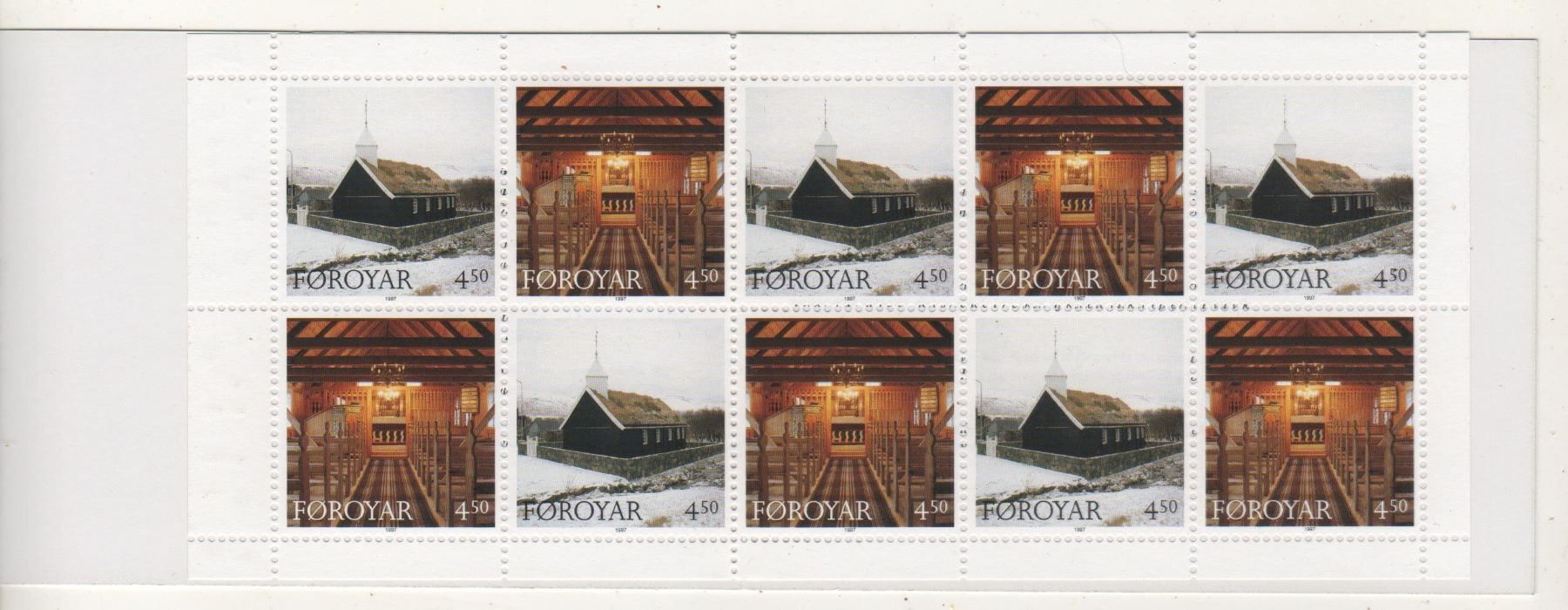 Tous les timbres: Färöer 1997 Markenheft Nr. 14 ** – D'occasion à Remetschwil par Hofiii 1