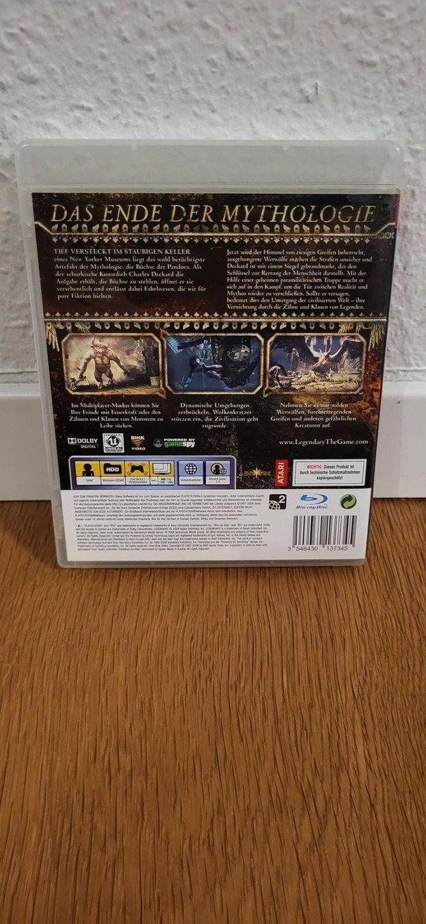 Sony Spiele: PS3 - Legendary – Gebraucht aus Münsingen von Heroism2010 1