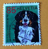 Nr.1227 Berner Sennenhund GESTEMPELT Sondermarken 2007   