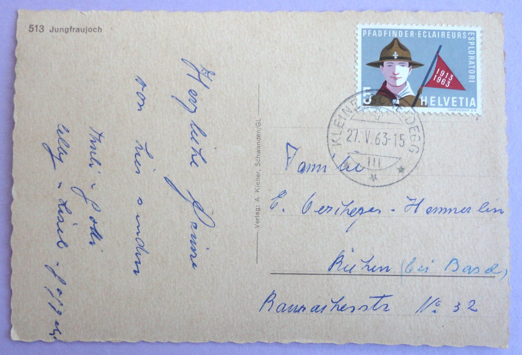 Cartes postales: Jungfraujoch – D'occasion à Fétigny par Billy2miny 1