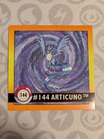 🇬🇧 Pokémon Sticker Serie 1 Artbox Articuno (Artikodin) 144