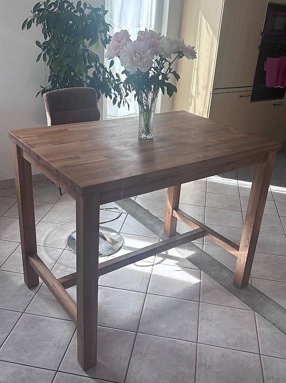 Tische: Jolie Table haute bois massif – Gebraucht aus St-Barthélemy VD von VivianF 2