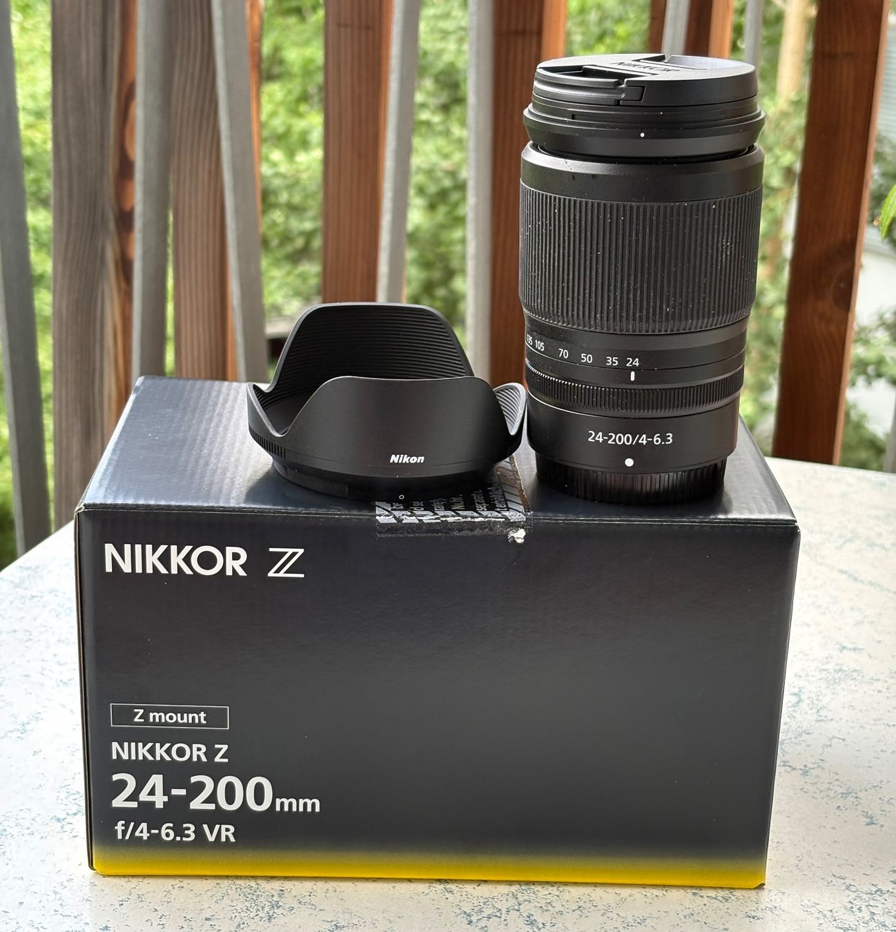 Nikkor Obiettivi: Nikkor Z 24-200mm 4-6,3 VR – Nuovo (secondo la descrizione) da Zürich venduto da renme