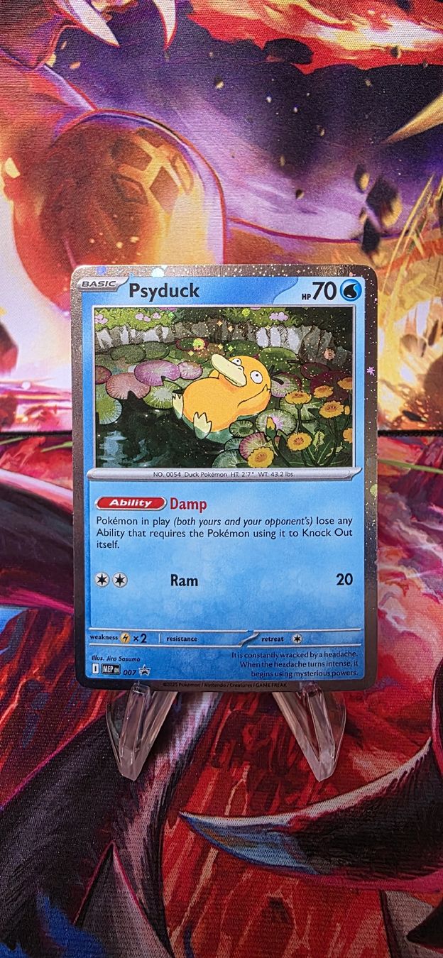 Pokémon Carte collezionabili: Psyduck 007 Mega Evolution Promos MEP – Nuovo (secondo la descrizione) da Frutigen venduto da Sinnohan_Zorua