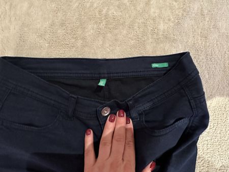Blue trouser size EU 34