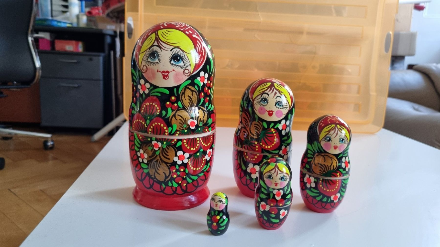 Statuette: Poupée russe de 5 pièces – Usato da La Chaux-de-Fonds venduto da mikilo1 1