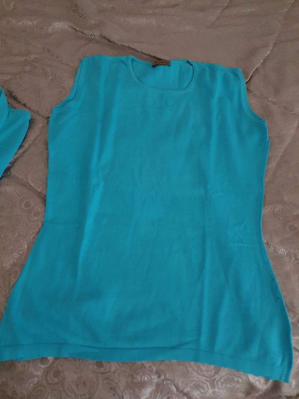 Twinset Lotti di vestiti: Twin set in cotone tg. M turchese – Usato da Chiasso venduto da Ann58 2