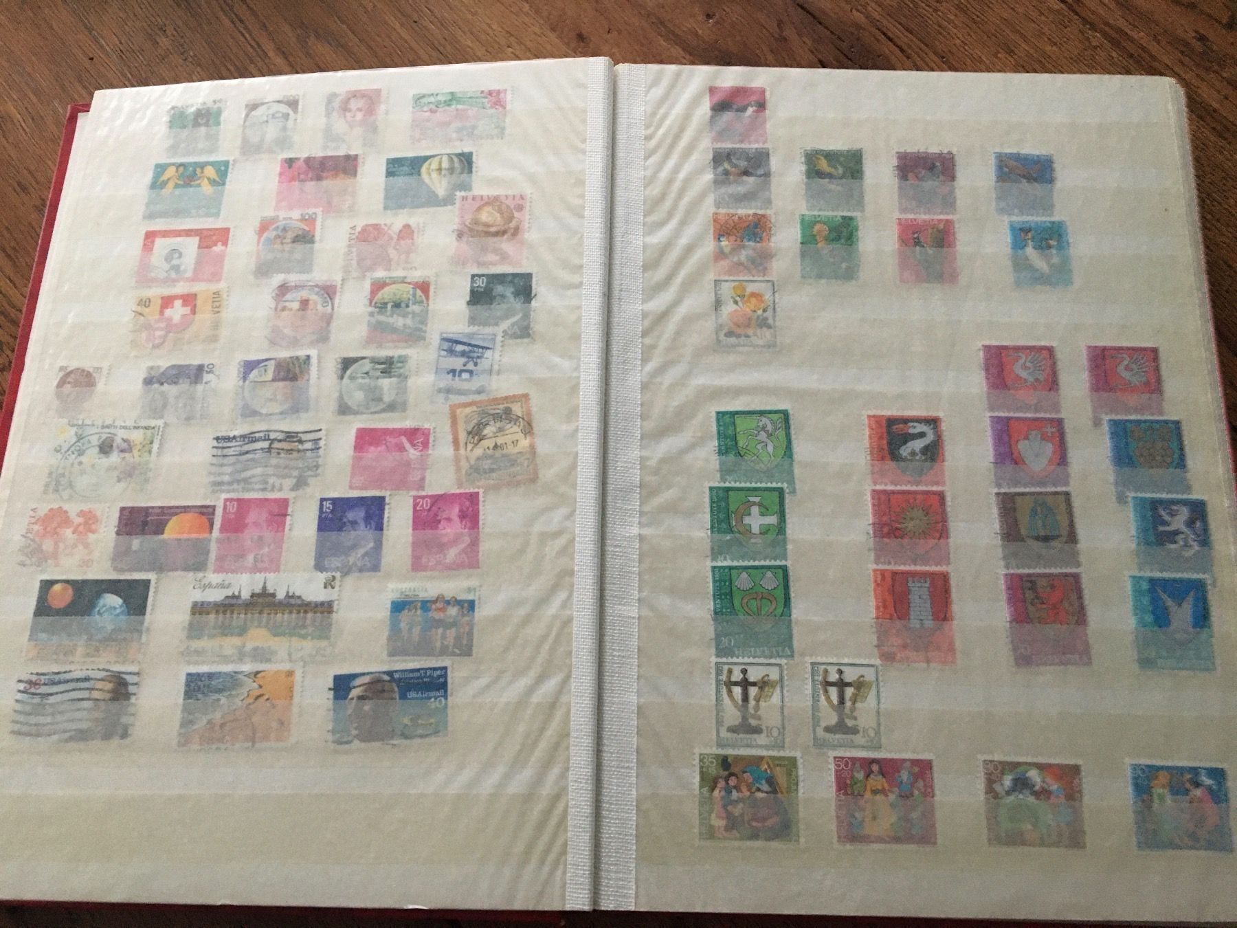 Tutti i francobolli: Briefmarken Sammlung – Usato da St. Ursen venduto da B1993 2