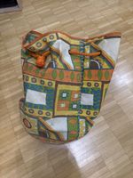 Borsa vintage anni '70, stile retrò, colorata
