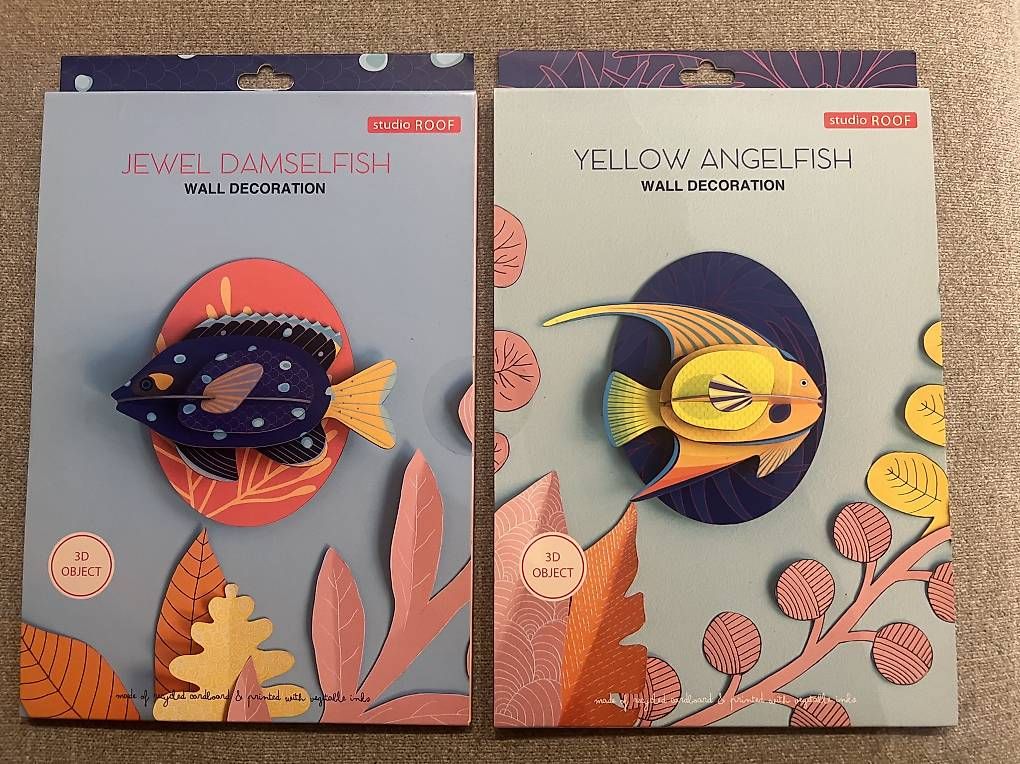 Tutte le decorazioni: Wanddekoration Fisch – Nuovo e nell'imballaggio originale da Schaan venduto da par_7ggh