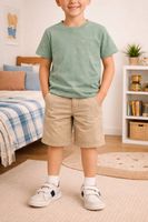 T-SHIRT ENFANT VERT MENTHE