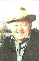 Mickey Rooney 1920-2014 Autogramm signiert Foto 9x13cm