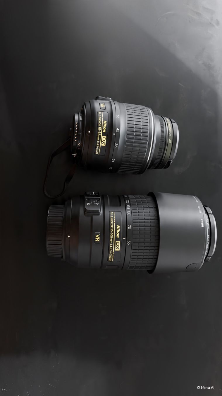 Nikon Appareil photo: Nikon D60 DSLR Camera. Complete Kit with 2 Lenses – D'occasion à St-Légier-Chiésaz par cci_skc8 2