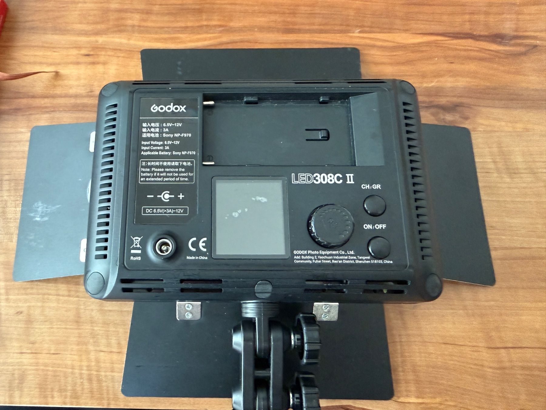 Godox Lampade: Godox Led-Leuchte 308c II – Usato da Zürich venduto da Harrys2 3