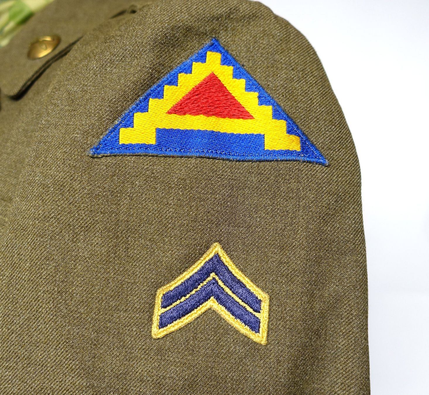 Uniformi: US Army Uniform Ike Jacket  nach 2.Weltkrieg 7th Army – Usato da Kappelen venduto da Marmoe 2
