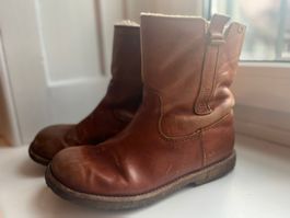 Bisgaard Winterstiefel, gefüttert, Leder, in Gr. 34
