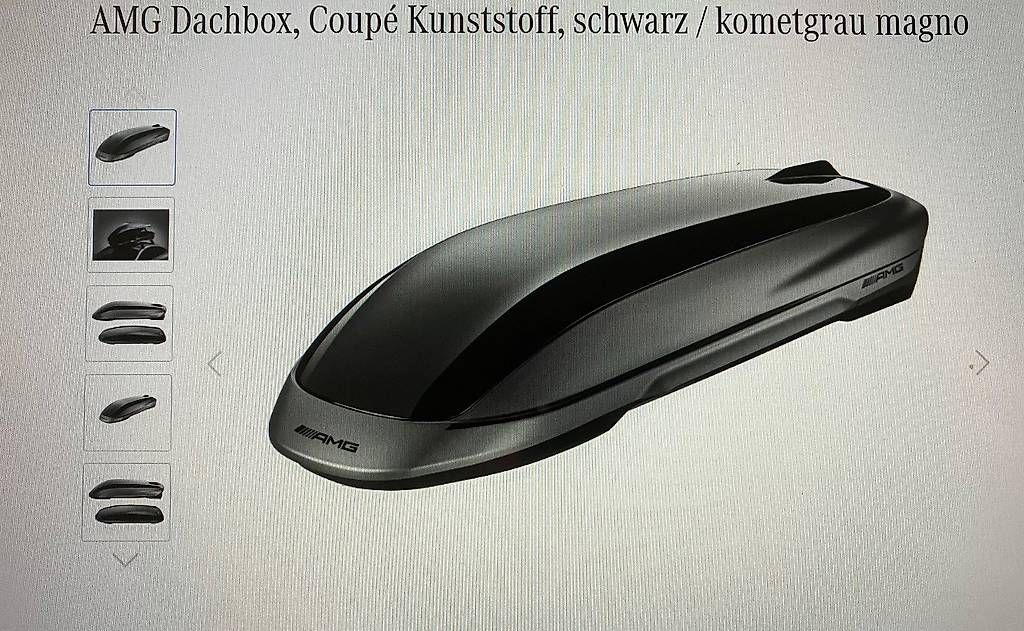 Dachboxen: AMG Dachbox Coupe – Gebraucht aus Ennetbürgen von neram66