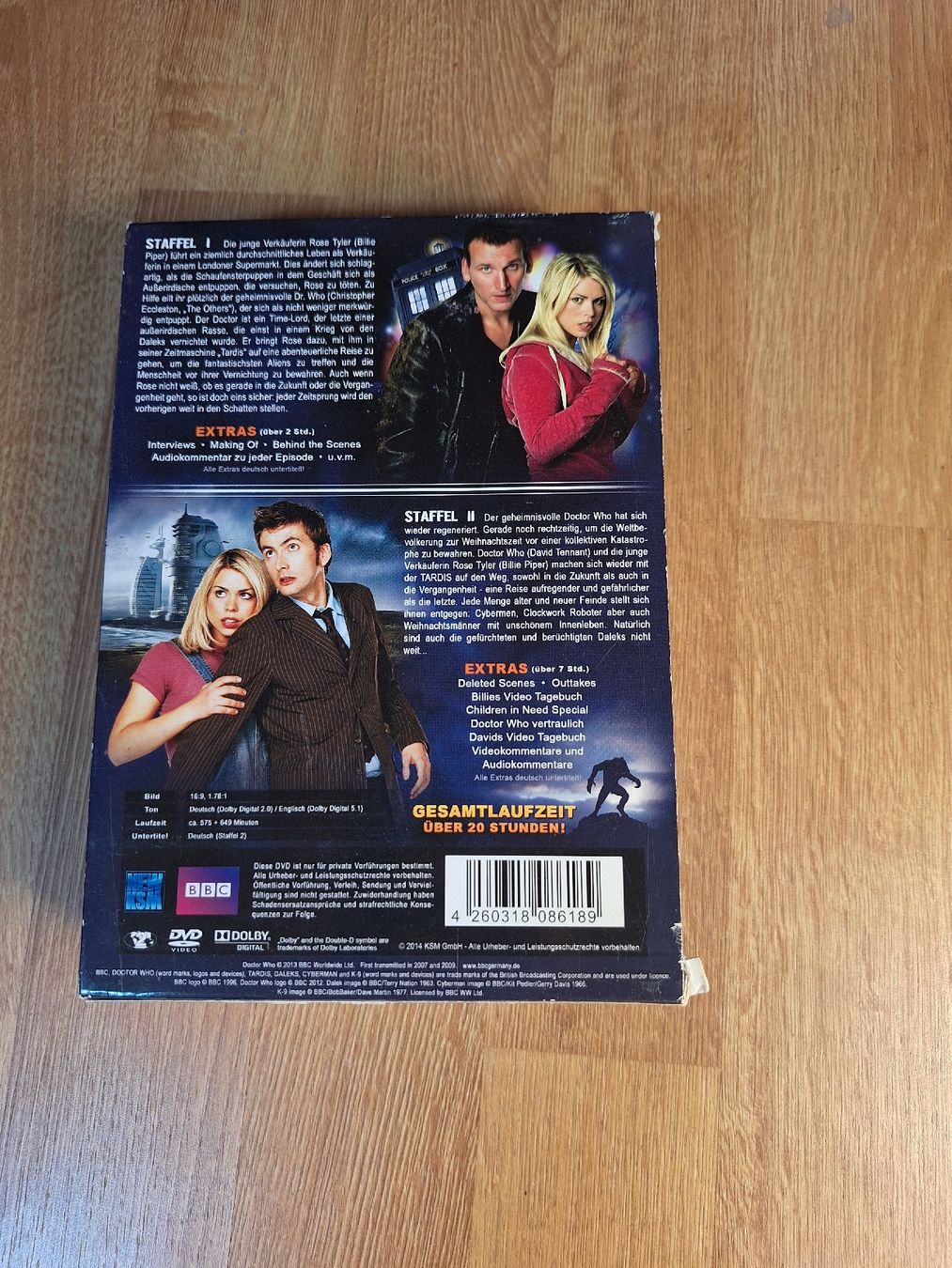 Tutti i DVDs: Doctor Who Staffel 1 & 2 – Usato da Windisch venduto da loa_ppp2 2